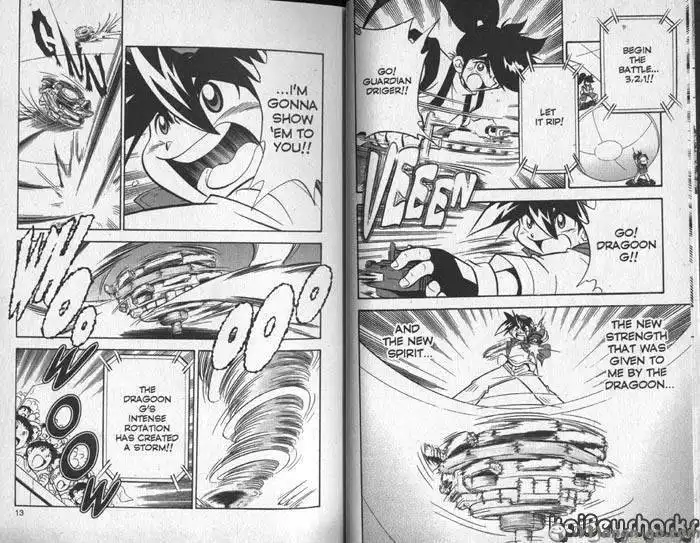 Bakuden Shoot Beyblade Chapter 10.1 6